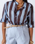 Camicia Line Sky