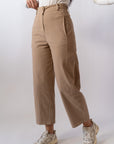 Pantalone Slouchy Beige