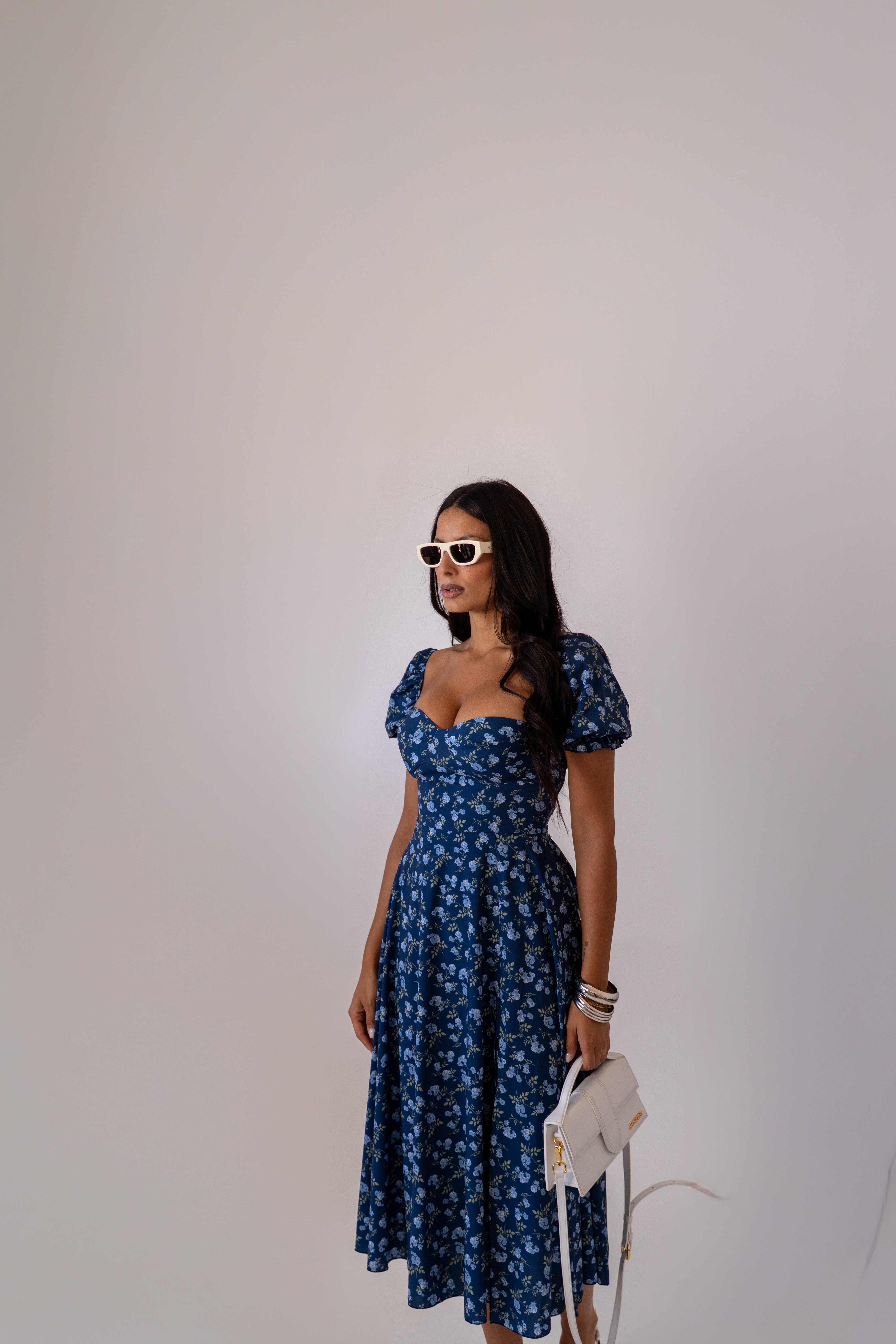 Dress Blue Peonies