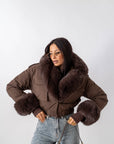 PRE ORDINE Bomber Crop Amira