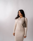 Dress A Costine Light Beige