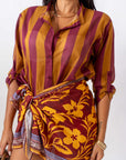 Camicia Line Bordeaux