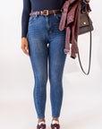 Jeans Skinny Denim Blu