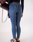 Jeans Skinny Denim Blu