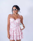 Mini Dress Roses