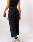 Pantalone Slouchy Black