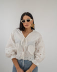 Blusa Con Laccetti Miriana