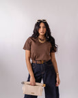 T-Shirt Basic Brown