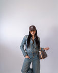 Coordinato In Denim - Stylish Moda