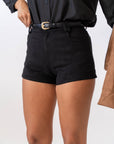 Shorts Eco Camoscio Black