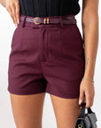 Shorts Con Cintura