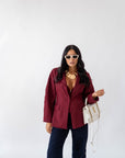Giacca Avvitata Bordeaux