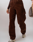 Pantalone Costine Brown