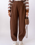 Pantalone Balloon Brown