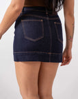 Minigonna In Denim Crop - Stylish Moda