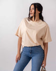 T-Shirt Cream Basic