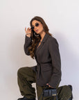 Blazer Dark Grey