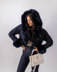 Giacca Blue Fur