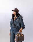 Giacchetto In Denim Vintage