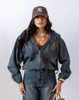 Giacchetto In Denim Vintage