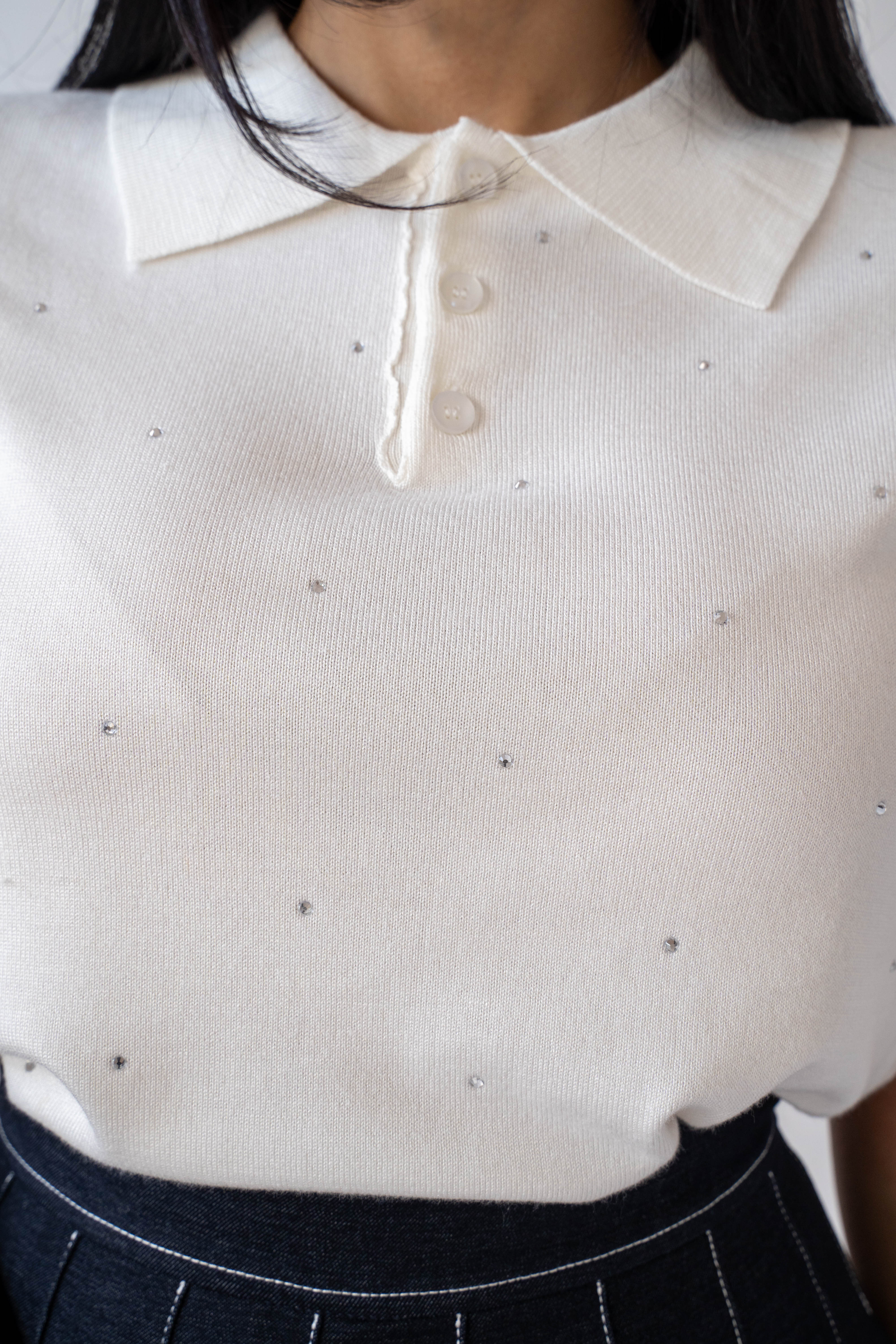 Polo Con Strass