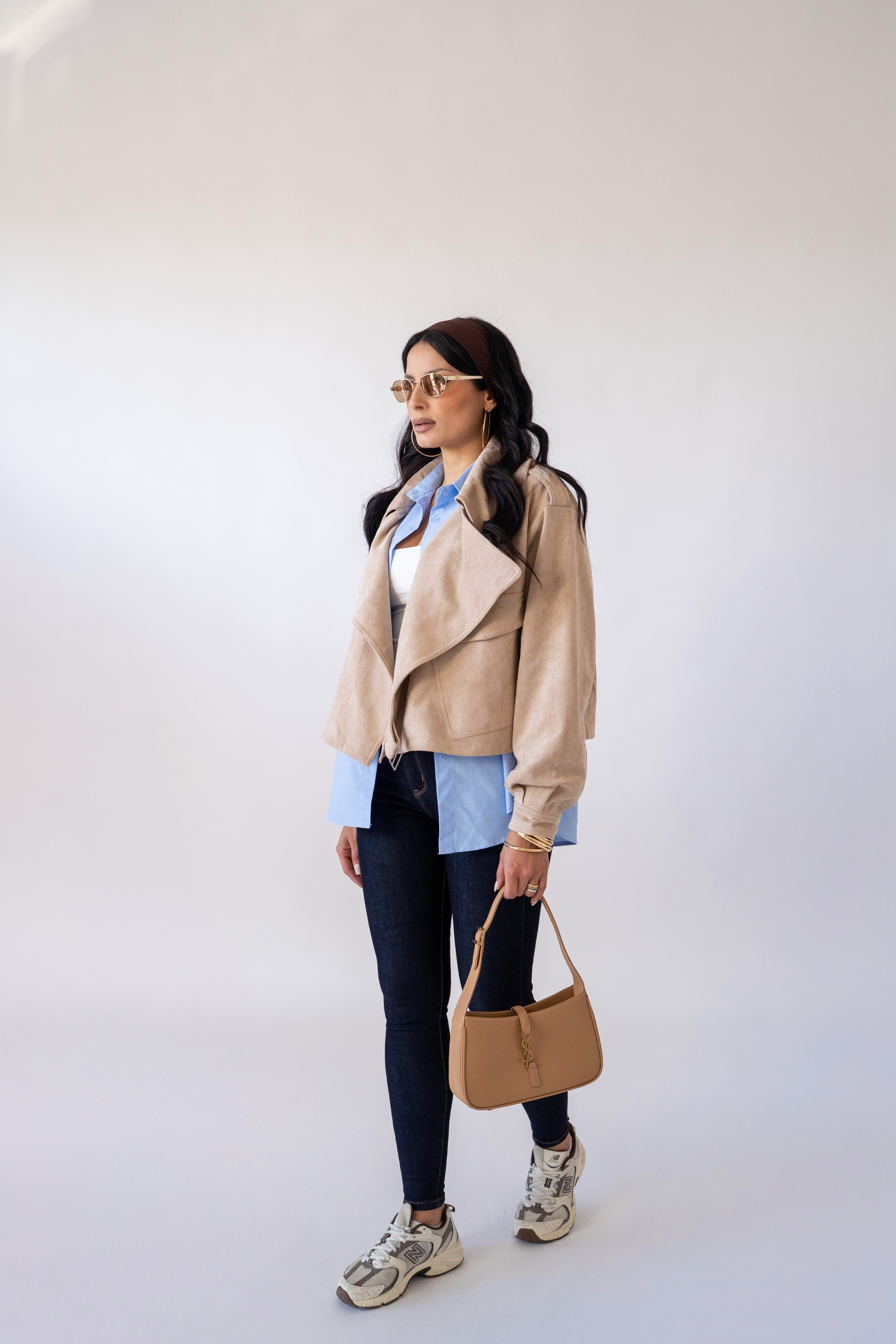 Trench Crop Harper
