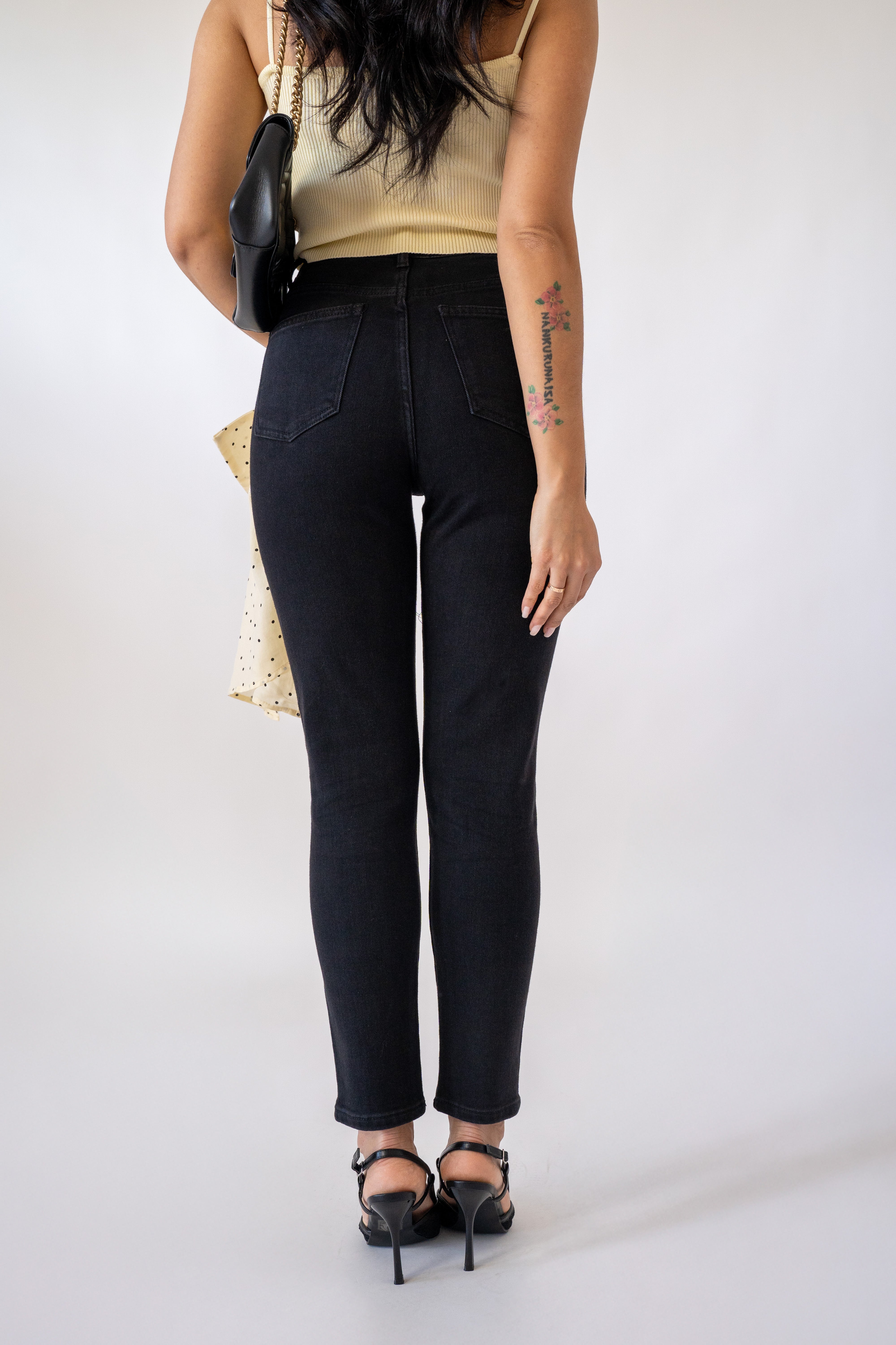 Jeans Mom Black
