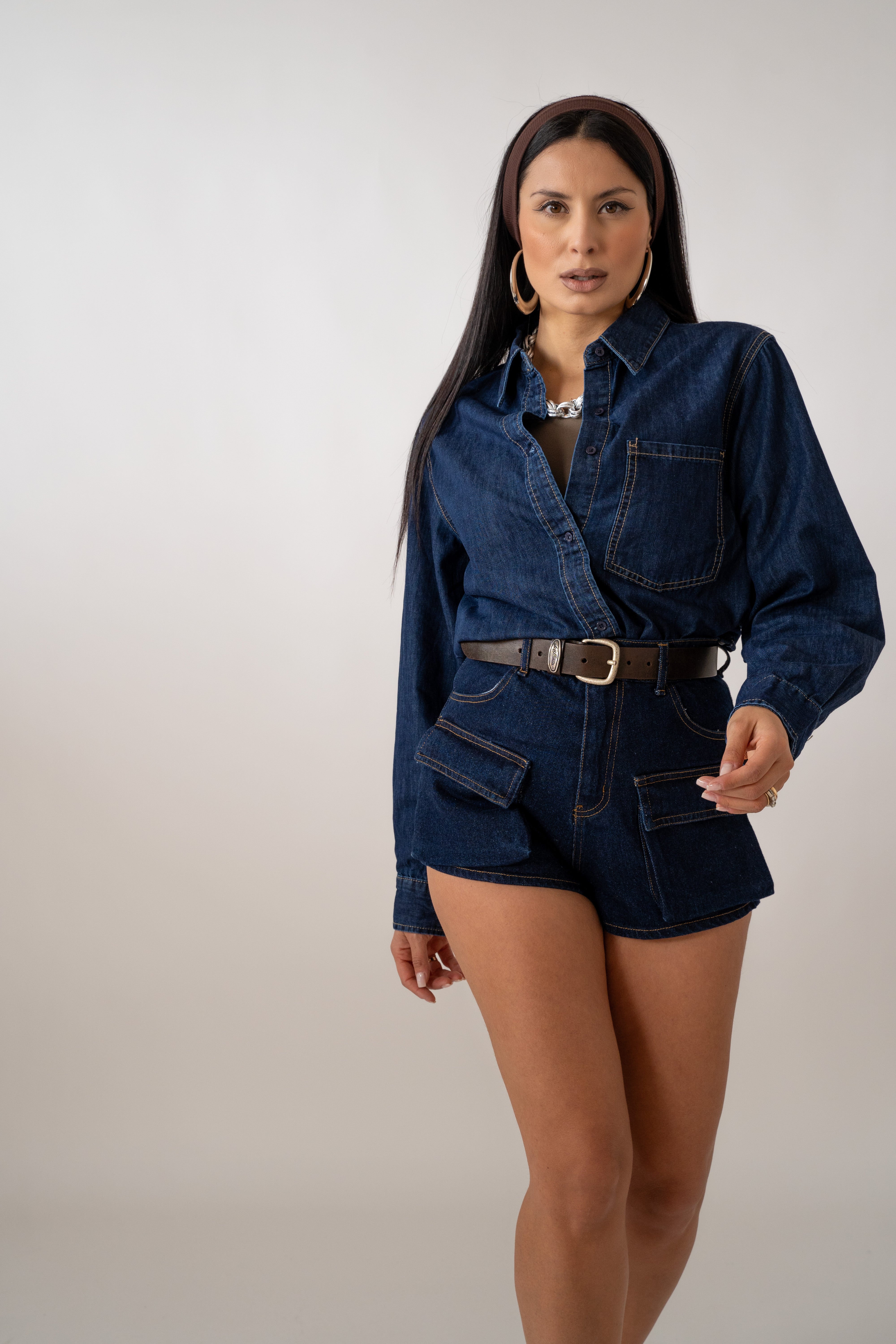 Camicia In Denim Carlotta