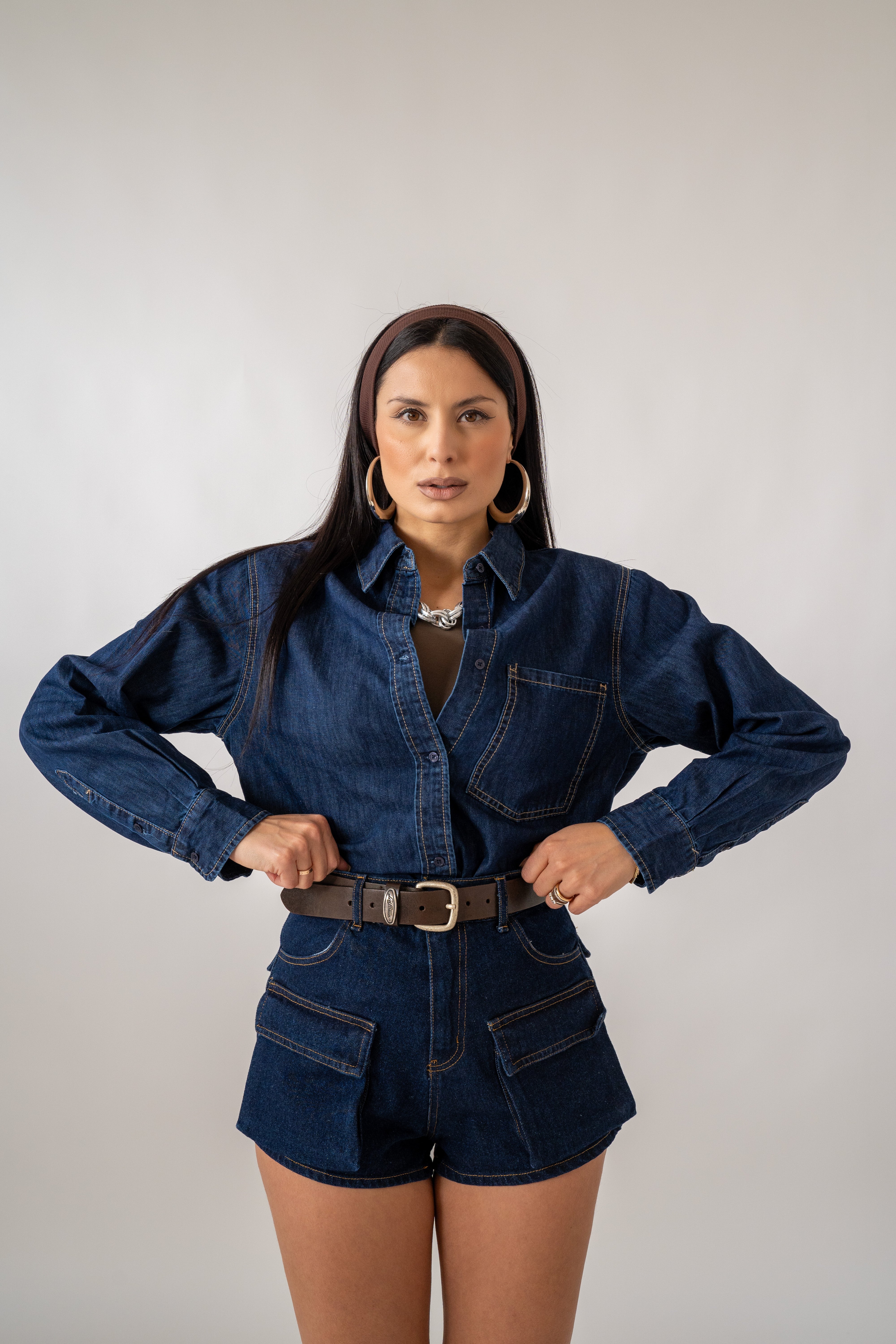 Camicia In Denim Carlotta
