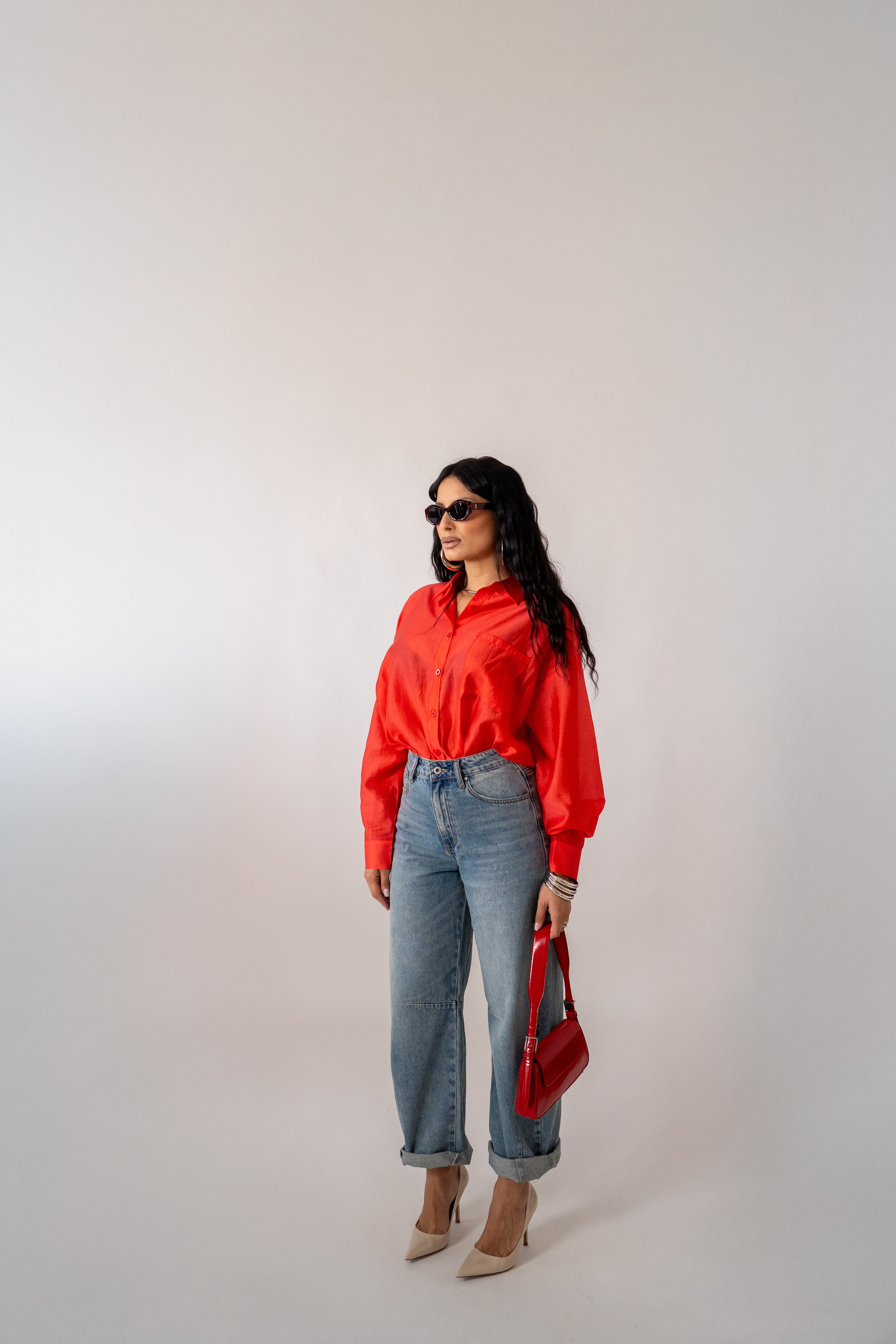 Camicia Velata Red