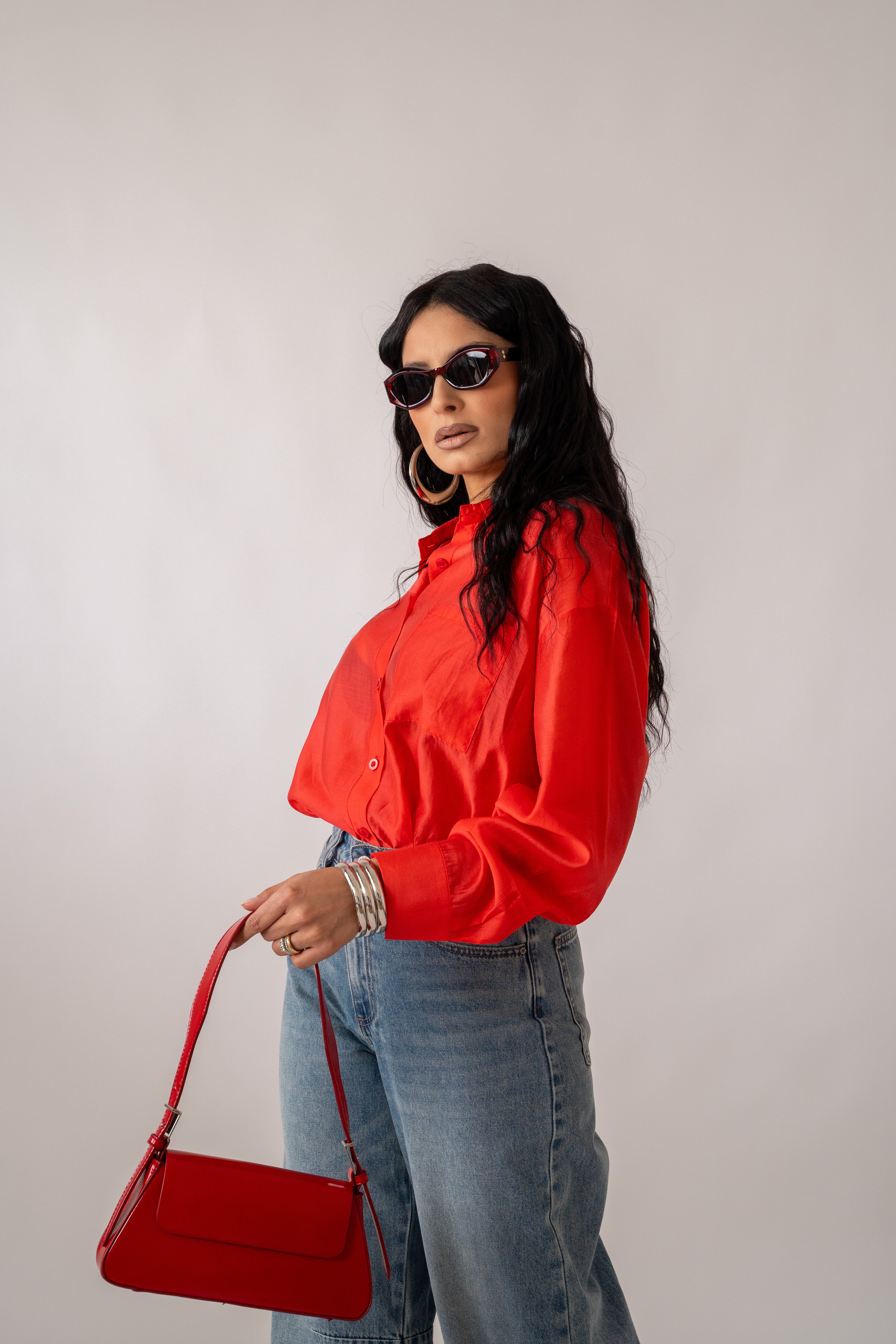 Camicia Velata Red