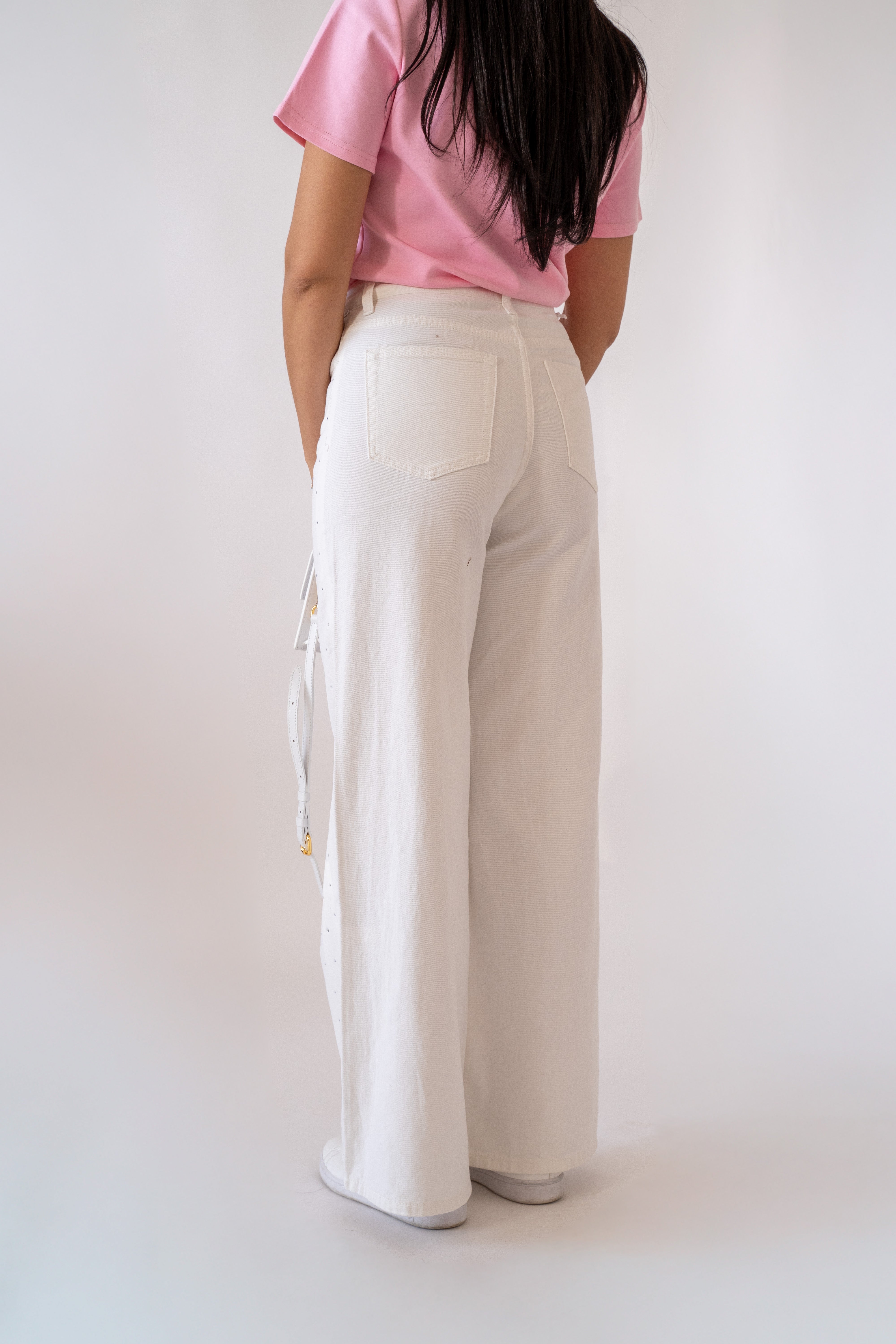 Jeans Palazzo Flowers