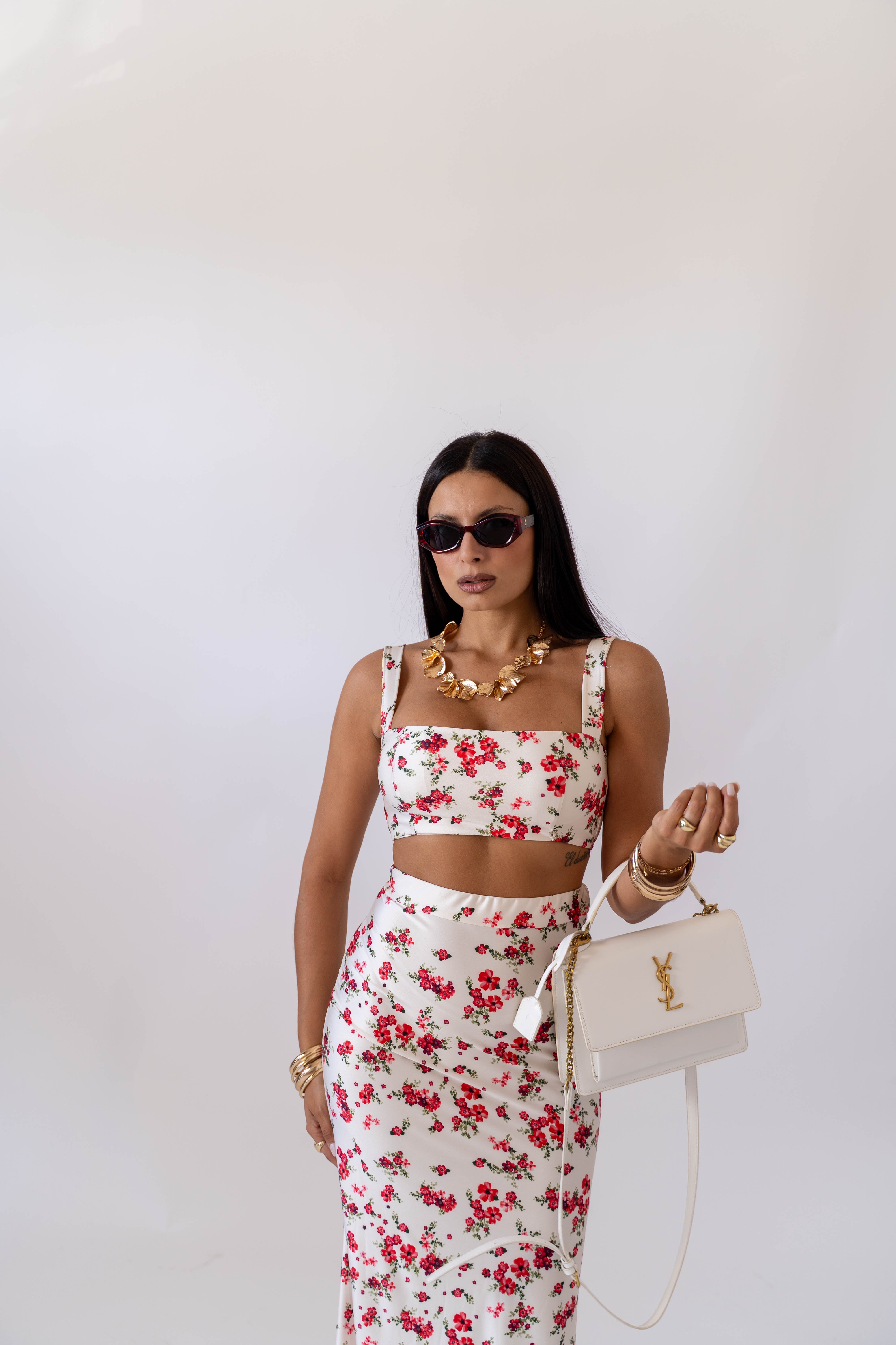 Coordinato Flores Rojas