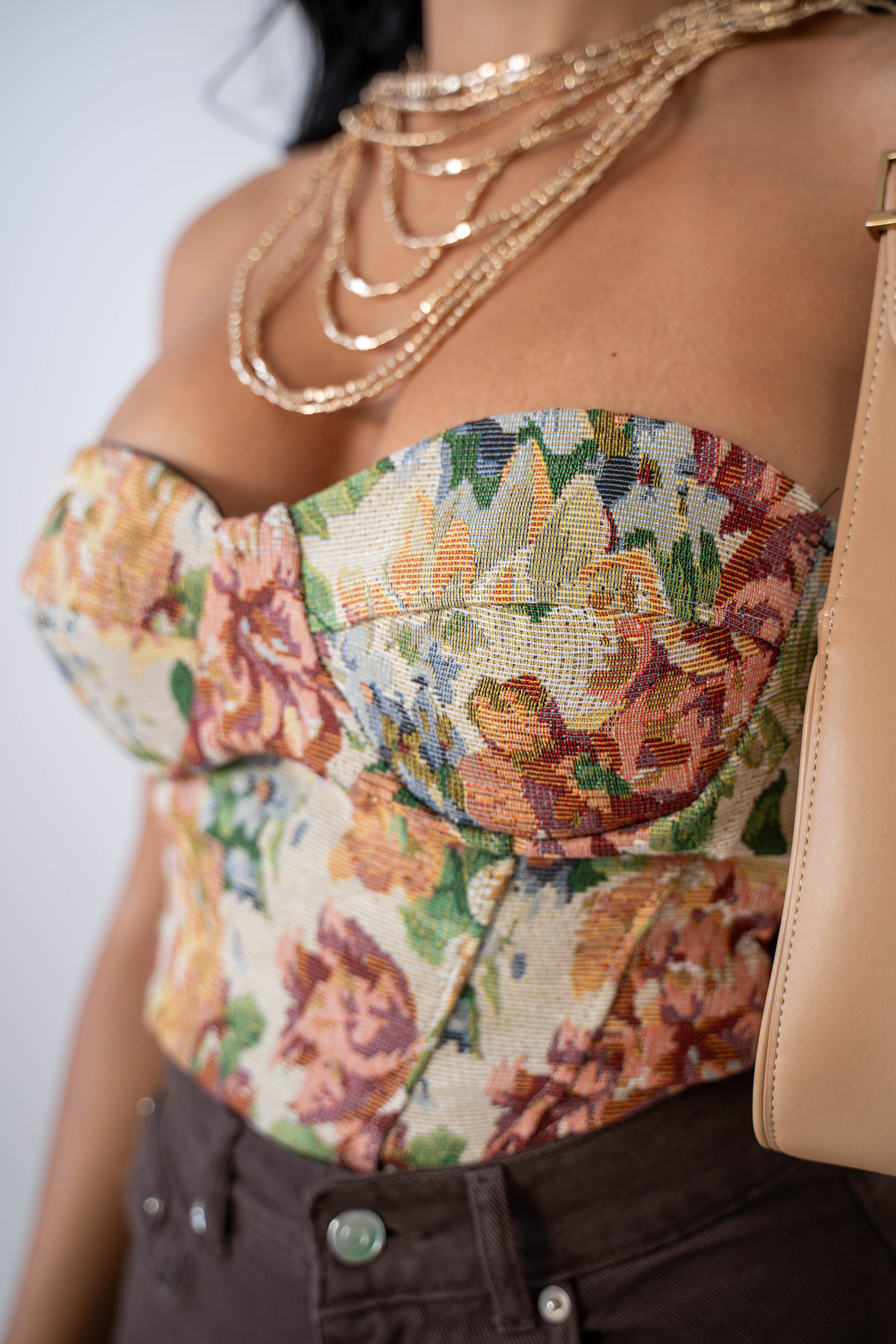 Corpetto Flowery
