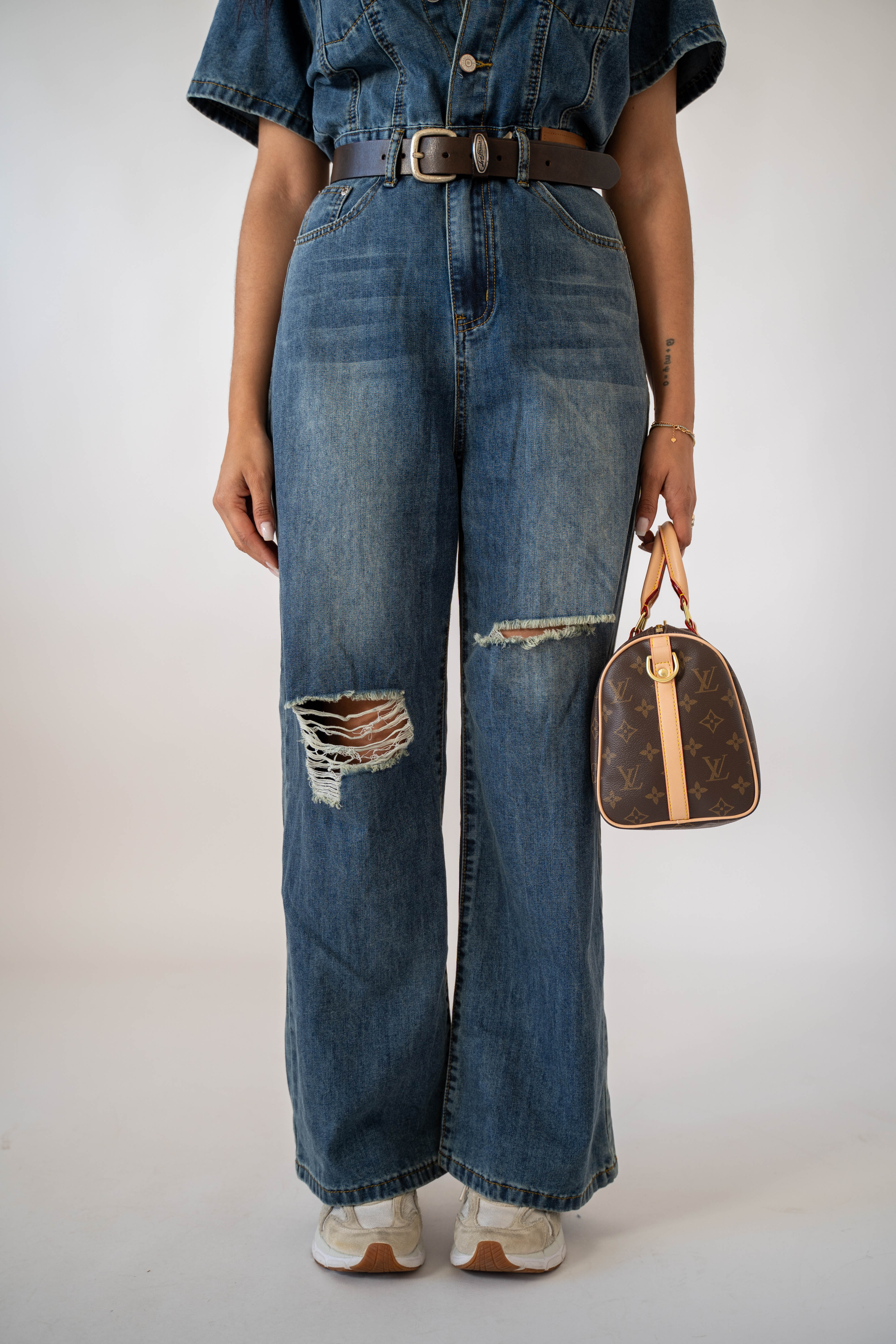 PRE ORDINE Jumpsuit Denim Corinne