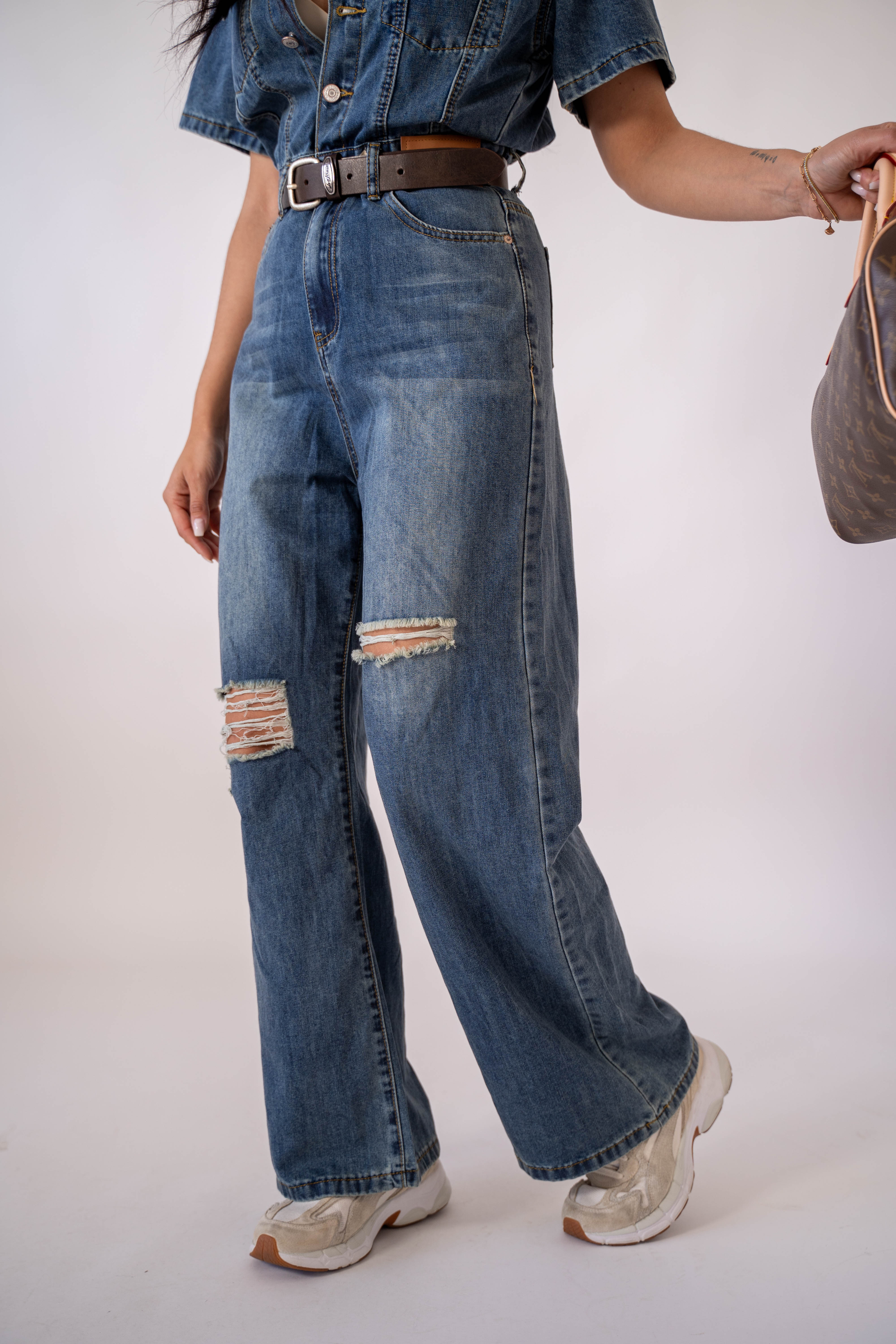 PRE ORDINE Jumpsuit Denim Corinne