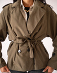 Trench Military Green