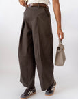 Pantalone Balloon Brown