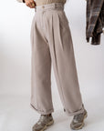 Pantalone Palazzo Con Pinces