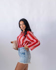 Camicia Line Red