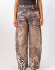 Jeans Balloon Animalier