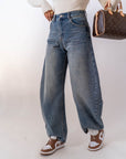 Jeans Balloon Denim Chiaro