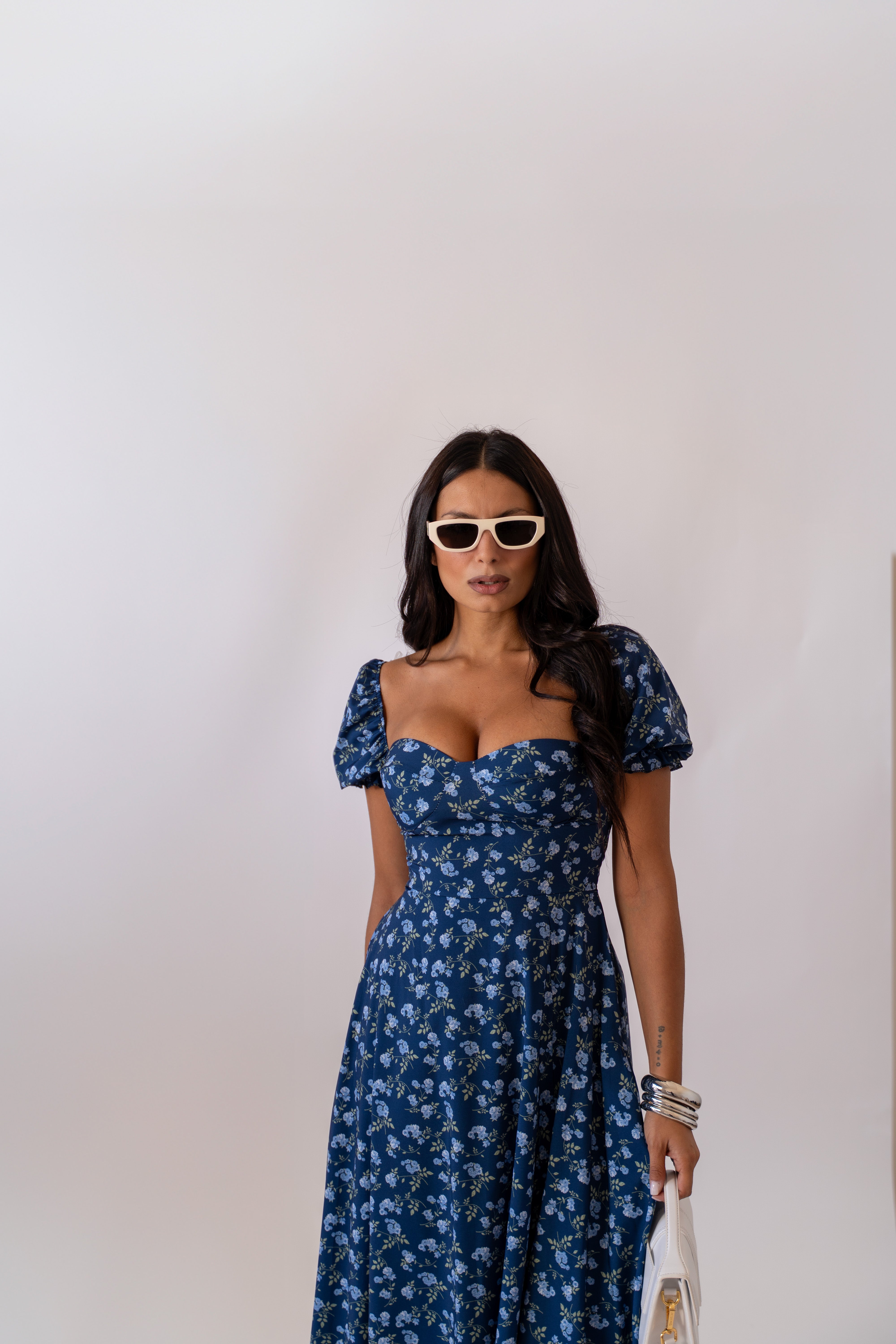 Dress Blue Peonies
