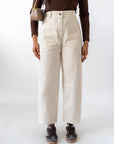 Pantalone Slouchy Cream