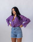 Camicia Veil Purple