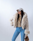 PRE ORDINE Bomber Crop Amira