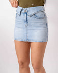 Gonna Light Denim - Stylish Moda