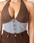 Top In Denim Aisha