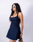 Mini Dress In Denim 2.0