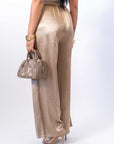 Pantalone In Raso - Stylish Moda